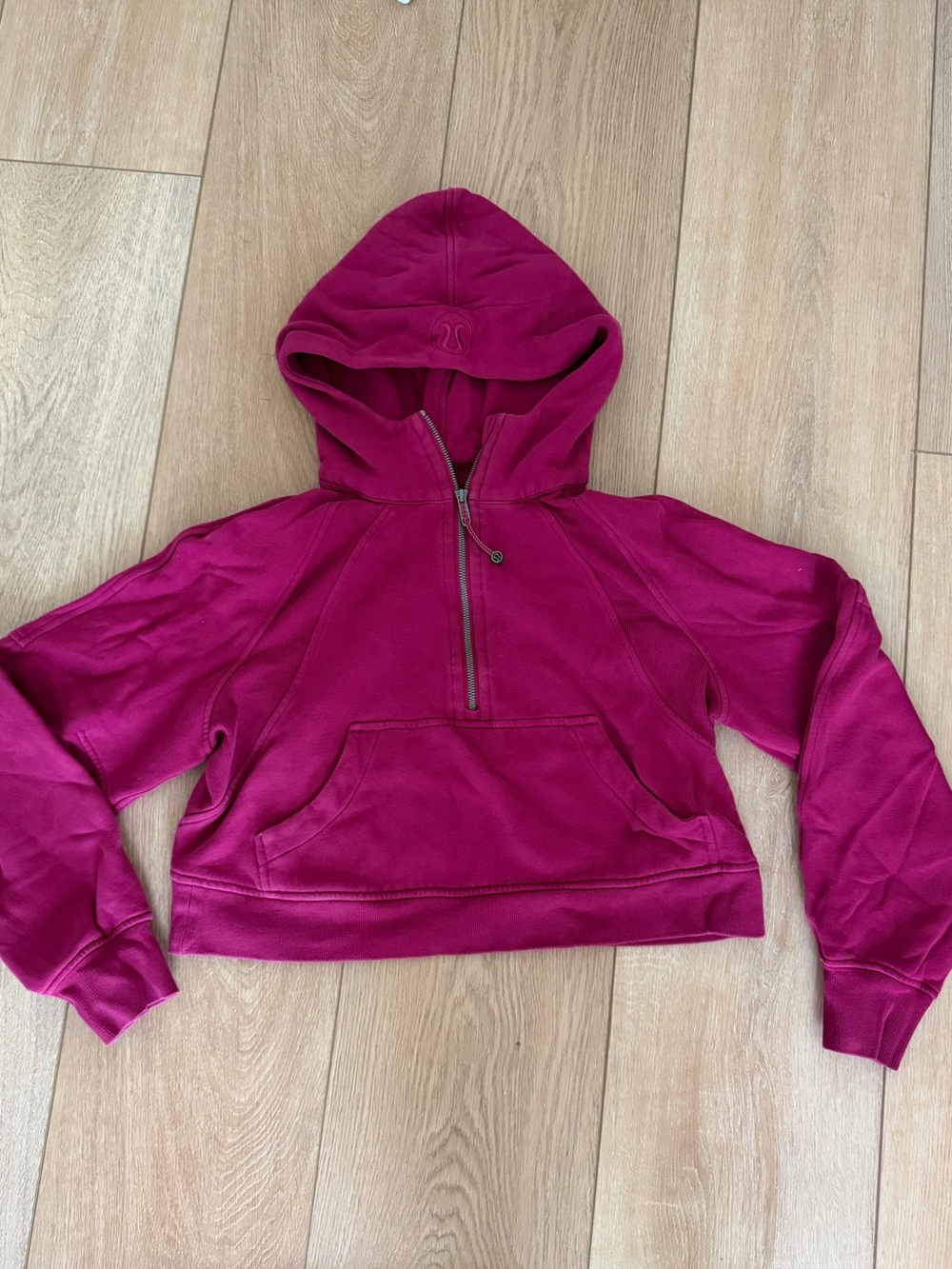 lululemon scuba oversized half-zip hoodie